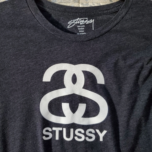 Stussy gray t-shirt - Picture 2 of 2